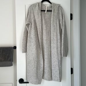 Aritzia The Group by Babaton Ammonious Hooded Open Front Cardigan, Sz M